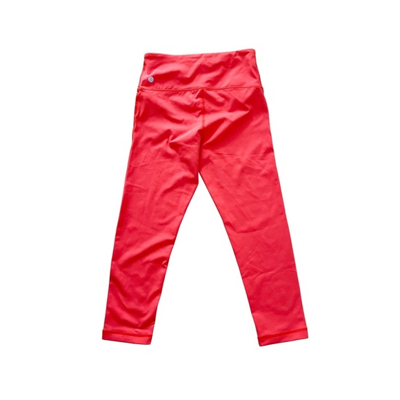 Zella Studio Lite Crop Leggings Red Firelight Size XS NWT - Picture 7 of 7